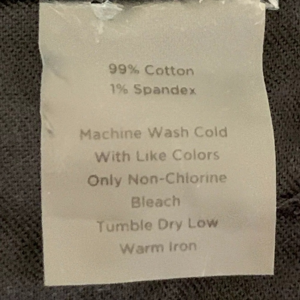 Talbots Signature Petite Trouser Jeans, Blue w/ Subtle Pinstripe, Sz 4P Like New - Picture 9 of 14